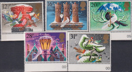 Delcampe - GIROSTAMPS.-  REINO UNIDO - INGLATERRA - SERIE COMPLETA DE NAVIDAD - Ungebraucht