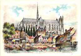 Delcampe - Barre & Dayez - DESBARRES - 2060 B - Amiens - Marché Sur L'eau - Other & Unclassified