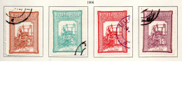 Delcampe - RUMANIA. 1906. YT 164/167 - Used Stamps