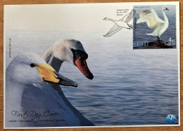 Delcampe - Estonia - Eesti. 2007 FDC Fauna, Birds, Swan - Estonia