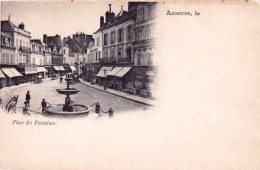 Delcampe - 89 - Yonne -  AUXERRE -  Place Des Fontaines - Auxerre