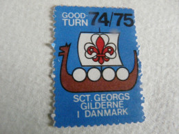 Delcampe - TIMBRE NEUF - SCOUTISME : GOOD TURN 74/75- DANMARK - Unused Stamps