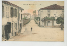 Delcampe - SAINT JEAN LE PUY - La Place - Andere & Zonder Classificatie