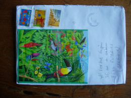 Delcampe - France BF Oiseaux Avec Cachet 1er Jour "oiseaux D'Outre Mer". - Afgestempeld