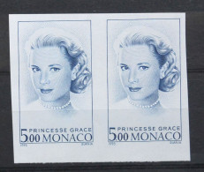 Delcampe - Monaco Varieta 1993 Francobolli Non Dentellati In Coppia MNH** - Unused Stamps