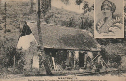 Delcampe - Z++ 29- TROIS ILETS ( MARTINIQUE ) - LIEU DE NAISSANCE DE L' IMPERATRICE JOSEPHINE - L' HABITATION EN 1900 - PORTRAIT - Other & Unclassified