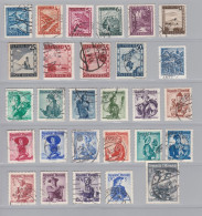 Delcampe - AUTRICHE  1 Lot De 28 Timbres Oblitérés   (15) - Other & Unclassified