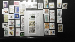 Delcampe - Bund Mi. 1197/1233 Gestempelt + Block EM Viele Tagesstempel-liefere In Tüte/Großbrief Mi. 17.-€ - Gebraucht