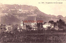 Delcampe - CPA GEX - VUE GENERALE ET COL DE LA FAUCILLE - Gex