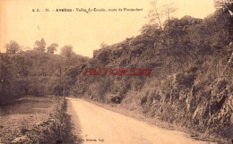 Delcampe - CPA AVALLON - ROUTE DE PONTAUBERT - VALLEE DU COUSIN - Avallon