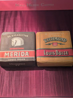 Delcampe - Lot De 2 Paquets De Cigarettes “Louis Doize” – Modèles MERIDA & RICHMOND – Liège Belgique 1940-1950– Scellés Et Complet - Andere & Zonder Classificatie