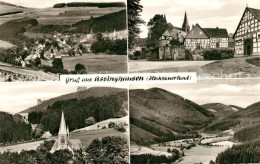 Delcampe - Assinghausen Panorama Kirche Fachwerkhaeuser - Altri & Non Classificati