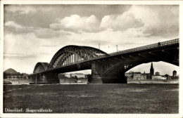 Delcampe - CPA Düsseldorf Am Rhein, Skagerrabrücke - Altri & Non Classificati