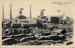 Delcampe - CPA Gelsenkirchen Im Ruhrgebiet, Zeche Rheinelbe, Schacht I Und II - Altri & Non Classificati