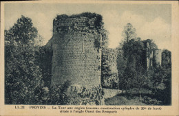 Delcampe - CPA Provins La Tour Au Engins - Kastelen