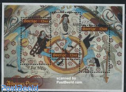 Delcampe - Sweden 2009 Albertus Pictor S/s, Mint NH, Performance Art - Music - Ungebraucht