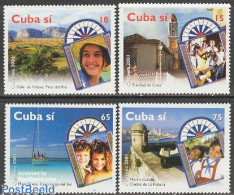 Delcampe - Cuba 2001 Tourism, Valle De Vinales 4v, Mint NH, Transport - Various - Ships And Boats - Tourism - Nuovi