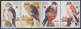 Delcampe - Malta 1991 WWF, Birds 4v [:::], Mint NH, Nature - Birds - Birds Of Prey - World Wildlife Fund (WWF) - Malta