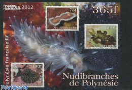 Delcampe - French Polynesia 2012 Nudibranches S/s, Mint NH, Nature - Unused Stamps