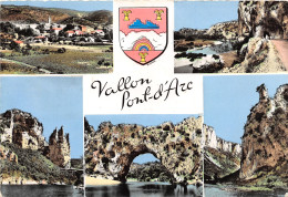 Delcampe - 07-VALLON PONT DARC-N°T329-A/0131 - Vallon Pont D'Arc