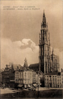 Delcampe - CPA Antwerpen Flandern, Grand' Place Et Cathédrale - Other & Unclassified