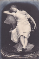 Delcampe - Cpa  ALLOUARD La Sieste - Skulpturen