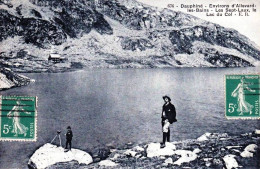 Delcampe - 38 - Isere - Environs D'ALLEVARD Les BAINS -  Les Sept Laux Le Lac Du Col - Allevard