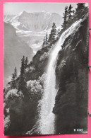 Delcampe - Suisse - Grindelwald - Mühlebachfall Mit Blick Auf Fiescherhörner - 1956 - Grindelwald