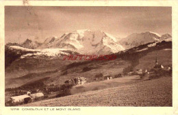 Delcampe - CPA COMBLOUX - ET LE MONT BLANC - Combloux