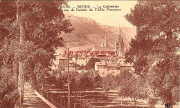 Delcampe - CPA MENDE - VUE DE L'ENTREE DE L'ALLEE PIENCOURT - Mende