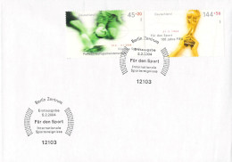Delcampe - Germany Plain FDC 2004 Für Den Sport - From Berlin. Postal Weight 0,04 Kg. Please Read Sales Conditions Under Image Of L - 2001-2010