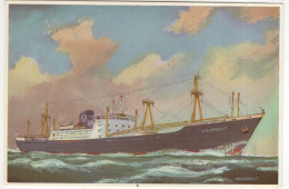 Delcampe - M.s. 'Kieldrecht' - S.M. 'de Maas' - Lengte 138.71 M- (Nederland/Holland) Frans Vaerebout - Handel