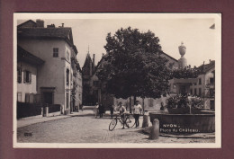 Delcampe - NYON - Place Du Château  - Enfants - 1925 - Nyon