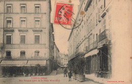 Delcampe - Vienne * La Rue Ponsard , Côté De La Place Miremont * Café DESSAGNE - Vienne