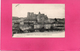 Delcampe - 32----AUCH---Vue Escaliers Et Cathédrale  ( Côté Levant )---voir 2 Scans - Auch