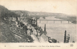 Delcampe - [-10%] FRANCE - Orival - Pont - Roches D Oissel - Vue Générale - Anc Etab Neurdein Et Cie - ND Phot - Carte Postale Anci - Onival