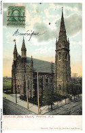 Delcampe - AXXP14-1425-ETATS-UNIS - PATERSON - Sankt Johns Church - Paterson