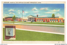 Delcampe - AXXP12-1278-ETATS-UNIS - SPRINGFIELD - Shriner's Hospital For Crippled Children - Springfield