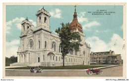 Delcampe - AXXP12-1271-ETATS-UNIS - MINNEAPOLIS - Sankt Mary's Pro Cathedral And School - Minneapolis