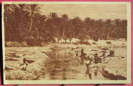 Delcampe - Tunisie - Gabès - Laveuses à L'Oued De Djara - Très Bon état - Túnez