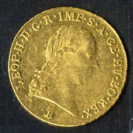 Delcampe - 1 Dukaten, 1791 B, Goldmünze, 3,49 Gr., KM 1883 - Austria