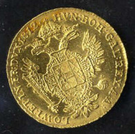 Delcampe - 1 Dukaten, 1812 A, Goldmünze, 3,49 Gr., KM 2169 - Austria