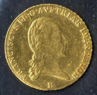 Delcampe - 1 Dukaten, 1818 B, Goldmünze, 3,49 Gr., KM 2170 - Austria