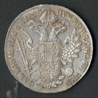 Delcampe - Thaler, 1823 A, Silber, SS, 27,9 Gr, KM 2162 - Austria