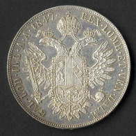 Delcampe - Thaler, 1847 A, Silber, SS, 28 Gr, KM 2240 - Austria