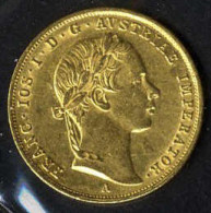 Delcampe - 1 Dukaten, 1852A, Goldmünze, 3,49 Gr., Jaeckel 297, ANK 1 - Austria