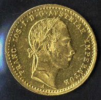 Delcampe - 1 Dukaten, 1863A, Goldmünze, 3,49 Gr., Jaeckel 330, ANK 2 - Austria