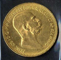 Delcampe - 10 Kronen Und 20 Kronen, 1908, Zwei Gedenkmünzen Zum 60. Regierungsjubiläum In Gold, 3,4 Gr., Jaeckel 398+399, ANK 21+25 - Austria