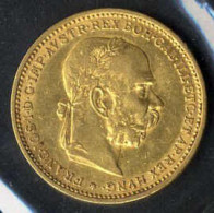 Delcampe - 20 Kronen, 1896, Goldmünze, 6,77 Gr., Jaeckel 379, ANK 24 - Austria