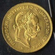 Delcampe - 4 Und 8 Gulden, 1912, Zwei Nachprägungen Der Goldmünzen Zu 3,22 Gr. Und 6,45 Gr., Jaeckel 361/62, ANK 18/19 - Austria